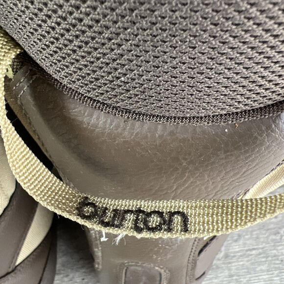 Women’s US 10 Burton Mint Snowboard Boots Speed Zone Lacing Brown USED - Picture 7 of 13